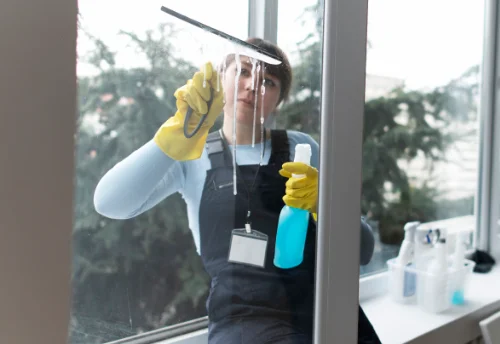 Nettoyage de vitres intérieures et extérieures à Tourville-la-Campagne